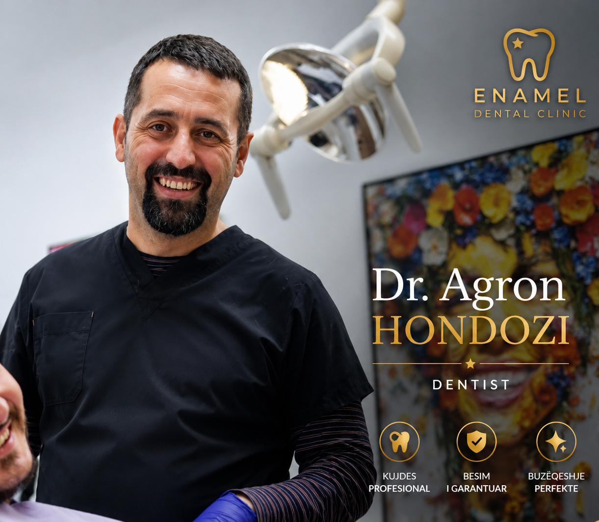Dr. Agron Hondozi — Enamel Dental Clinic